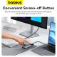 14. USB HUB 6in1 Baseus Metal Gleam Series II USB-A/USB-C/USB-C PD/HDMI/RJ45 - schwarz