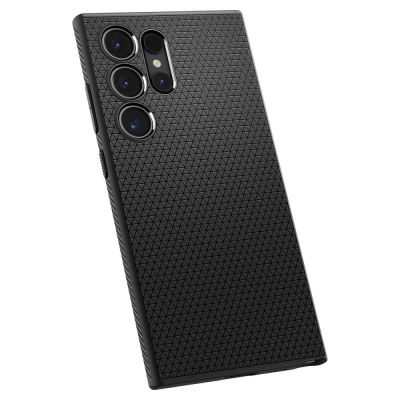 16. Spigen Liquid Air Hülle für Samsung Galaxy S24 Ultra – mattschwarz