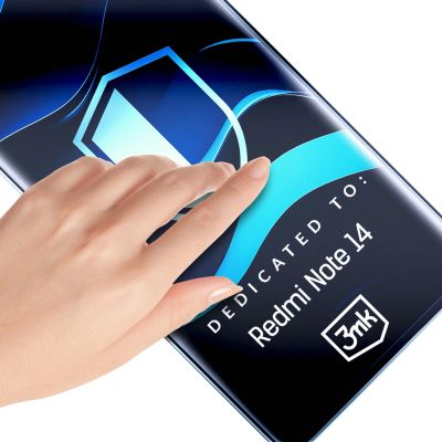 4. 3mk FlexibleGlass™ Hybridglas auf dem Xiaomi Redmi Note 14 4G
