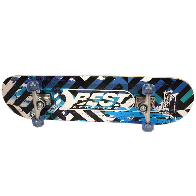 5. STREET BLAUES HOLZ-SKATEBOARD BEST SPORTING