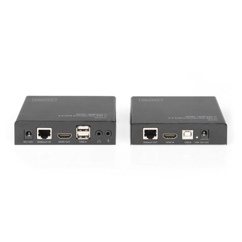 14. HDBaseT 2.0 HDMI KVM 4K/60Hz (4:2:0) Extender-Kit, 6x USB