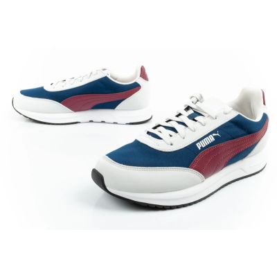 8. Puma Herren-Sportschuhe Sneaker R78 Lightwind bequem modisch grau marineblau