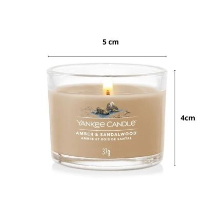 2. Mini-Kerze AMBER & SANDALWOOD YANKEE