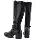 4. Damenstiefel mit Absatz, schwarz Potocki SZ12829