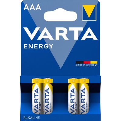 3. VARTA Energy LR3 AAA Alkaline-Batteriepack (x 4)