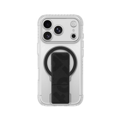 3. AmazingThing Titan Pro Objektivständer-Set für iPhone 18 Pro Max mit magnetischer Halterung und Ständer, kompatibel mit MagSafe – Transparent