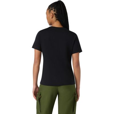 3. Champion Damen Kurzarm-T-Shirt Schwarz 118428 KK001