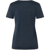 Damen-T-Shirt SUPER.NATURAL W Palm Island Bio J Tee marineblau