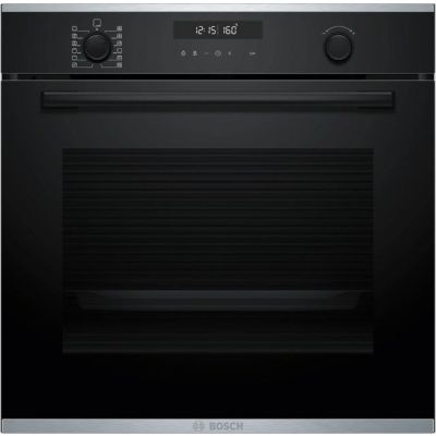 BOSCH HBG278EB3 Einbaubackofen, 60 x 60 cm, schwarz, AirFry-Funktion, 3D-Konvektion