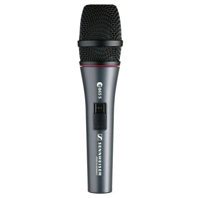 Sennheiser E865-S - Supernieren-Kondensatormikrofon für Gesang mit Ein-/Ausschalter