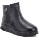 Bequeme Damen-Ankle-Boots mit Keilabsatz, schwarz, Potocki PT16398