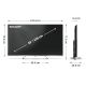 3. SHARP 55JP7265E QLED 55" 4K Ultra HD Google TV Dolby Digital Plus Schwarz
