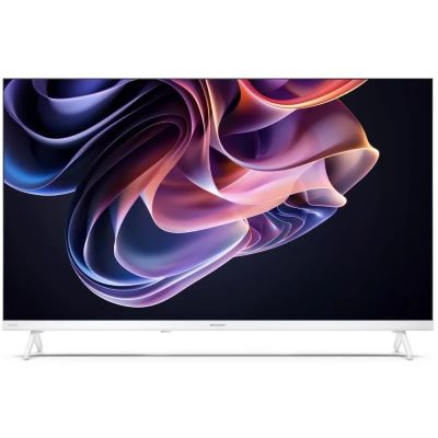 3. Sharp LC-32HF2265EW 81,3 cm (32 Zoll) HD Smart-TV mit WLAN, Weiß