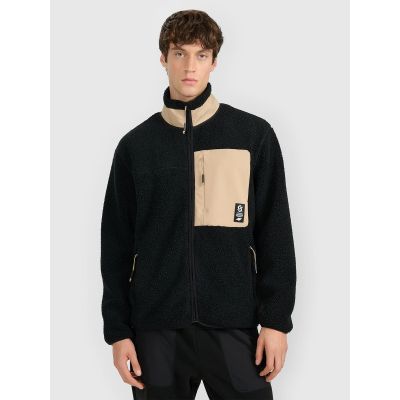 Herren-Sherpa-Fleece mit Stehkragen, Regular Fit 4F 4FRAW25TFLEM456-20S