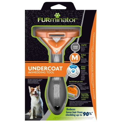 2. FURminator – Furminator für langhaarige Hunde – M