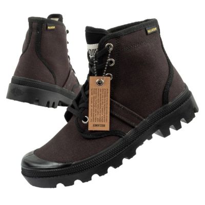 Damen Sportschuhe, Stiefeletten, Palladium Pallabrousse, schwarz