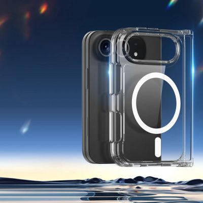 5. Dux Ducis Clin Mag iPhone Duo Hülle kompatibel mit MagSafe - Transparent