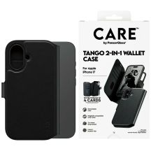 CARE by PanzerGlass Feature Tango 2in1 Wallet Case MagSafe für iPhone 17 - Schwarz