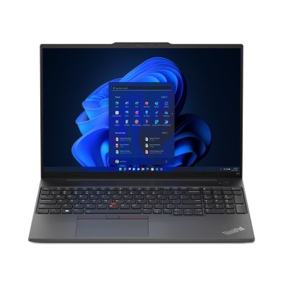 17. Lenovo ThinkPad E16 i5-1335U 16" WUXGA TouchIPS 300 Nits 16 GB DDR4 SSD512 Iris Xe Kamera 1080p 47 Wh Hintergrundbeleuchtete Tastatur FgPr W11Pro Graphitschwarz (REPACK) 2 Jahre