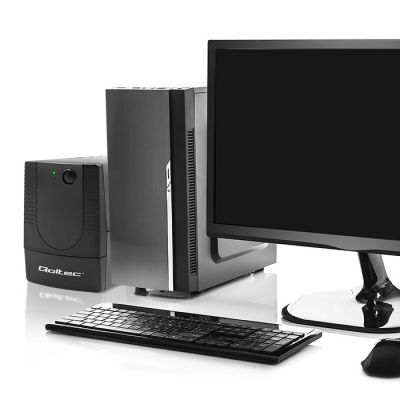 4. QOLTEC USV Line Interactive | Monolithisch | 650 VA | 360 W