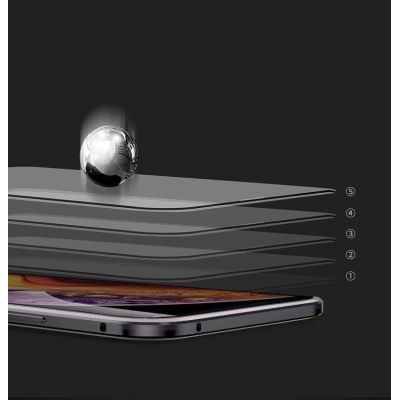 17. Wozinsky Full Magnetic Case 360 Magnetic Case Vorder- und Rückseite mit integriertem Glas Samsung Galaxy A72 4G Schwarz-Transparent