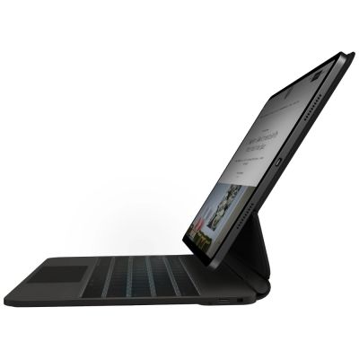 2. Uniq Venno Pro Magnetische Smart-Hülle mit Tastatur für iPad Air 13" 2024/2025 / iPad Pro 13" 2024 – Schwarz