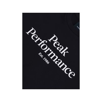 4. Peak Performance Jr Original T-Shirt Schwarz