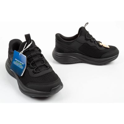 7. Skechers Bounder Pro Slip-Ins Kinder-Sportschuhe Schwarz