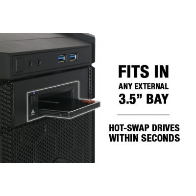 11. Icy Dock flexiDOCK MB521SP-B Schwarz