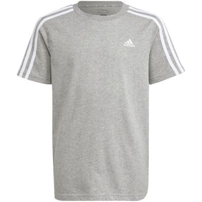6. adidas Essentials 3-Streifen Baumwoll-T-Shirt Jr IB1669