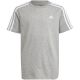 6. adidas Essentials 3-Streifen Baumwoll-T-Shirt Jr IB1669