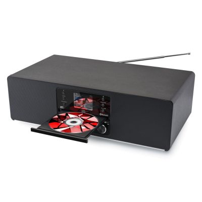 3. Mini-System/Internetradio JVC All In One RD-E984B Schwarz (Steckdose)