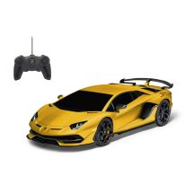 Jamara Lamborghini Aventador SVJ ferngesteuertes Modell Sportwagen Elektromotor 1:24