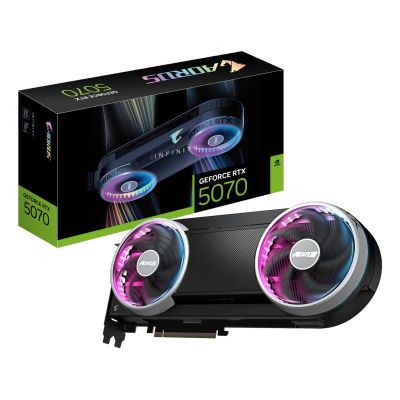 7. GIGABYTE AORUS GeForce RTX 5070 INFINITY 12G NVIDIA 12 GB GDDR7