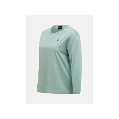 3. PEAK PERFORMANCE W Trail Langarm-T-Shirt für Damen, grün