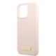 6. Guess GUHMP13LSPLP iPhone 13 Pro / 13 6.1" pink/pink Hard Case Silikon Logo Plate MagSafe