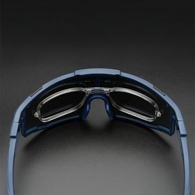 3. Rockbros SP258 ROAD TO SKY Radbrille mit polarisierten blauen Gläsern – Marineblau