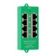 4. Extralink Gigabit PoE Injector 4 Port Active, 4 Gigabit 802.3at/af Ports, Modus A