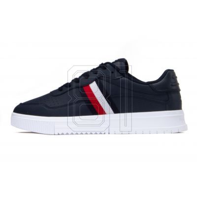 5. Tommy Hilfiger Supercup Leather Stripes M Schuhe FM0FM04824 DW5