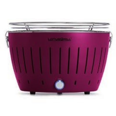2. LotusGrill G34 U PU Kugelgrill Holzkohle (Brennstoff) Lila