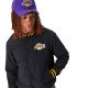 3. New Era NBA Los Angeles Lakers Bomberjacke mit Schriftzug - 60332205