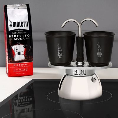 3. Bialetti 0007310 Manuelle Kaffeemaschine Moka-Kanne Silber