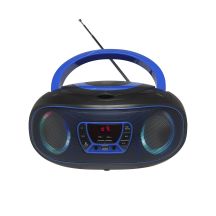 Denver TCL-212BT BLAU Tragbarer CD-Player CD Schwarz, Blau