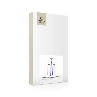 4. Tech-Protect C7S Seil-Umhängegurt – blau
