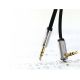 13. Ugreen Flachkabel AUX Audiokabel 3,5 mm Miniklinke 2m silber (10599)