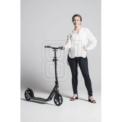9. Globber ONE NL 205 City-Scooter / Schwarz-Anthrazit 477-100