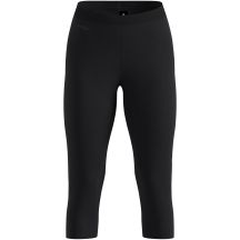 Damen-Funktionsleggings Odlo Merino 200 BL Bottom 3/4 – black, Größe: S