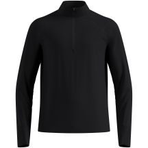 Herren-Half-Zip-Pullover Odlo X-ALP Mid Layer 1/2 Zip, Schwarz
