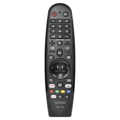 SAVIO Universalfernbedienung/Ersatzfernbedienung für LG Smart TV RC-28