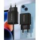 11. Wozinsky WGWCB USB-A USB-C 20W Wandladegerät - Schwarz